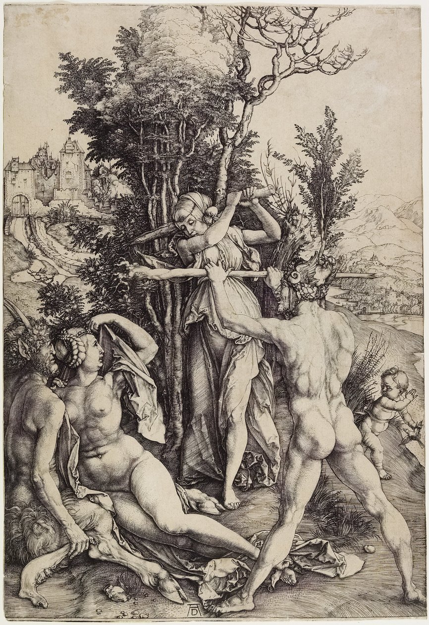 Hercules, c. 1499 door Albrecht Dürer