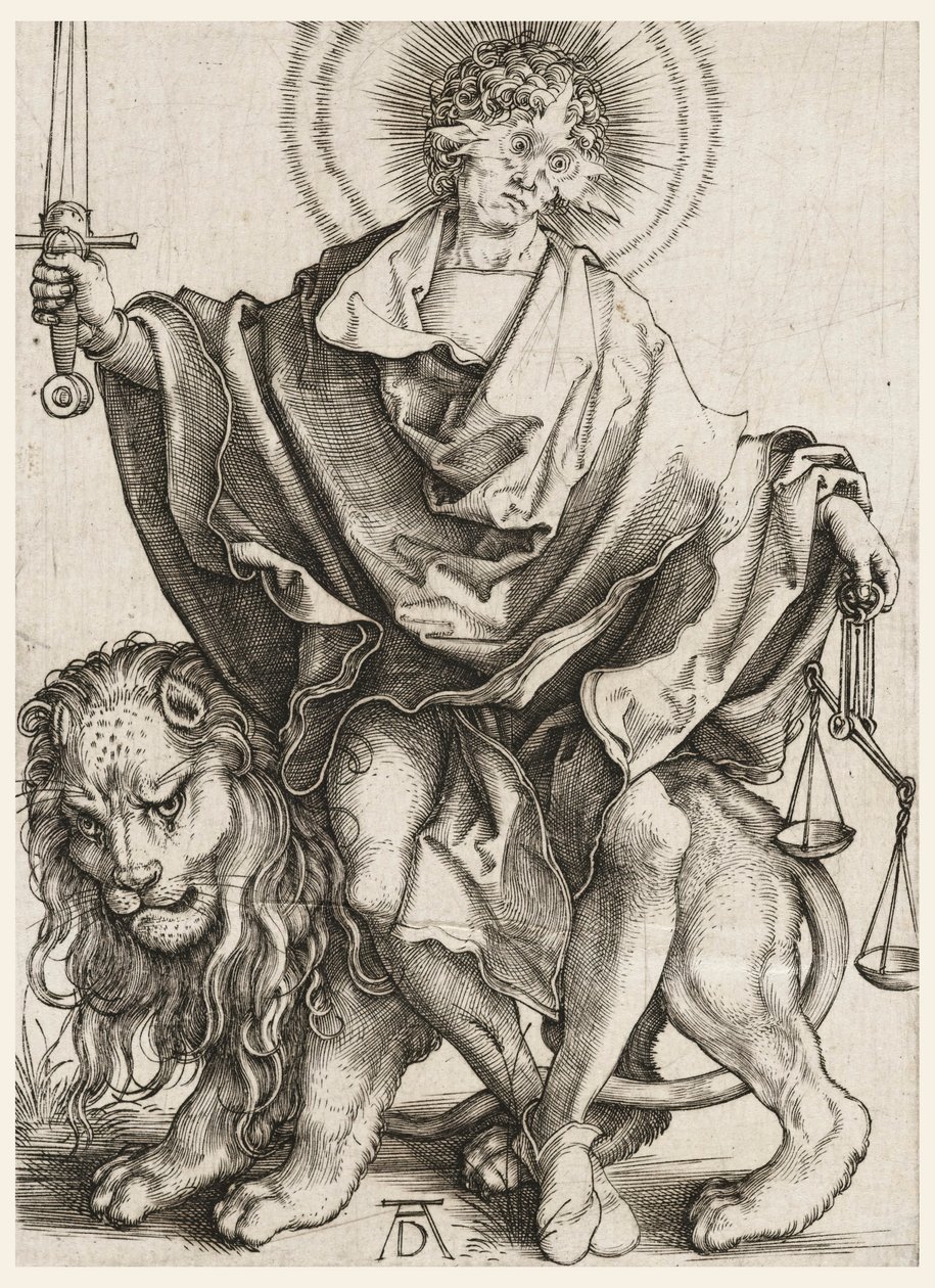 Gerechtigheid door Albrecht Dürer