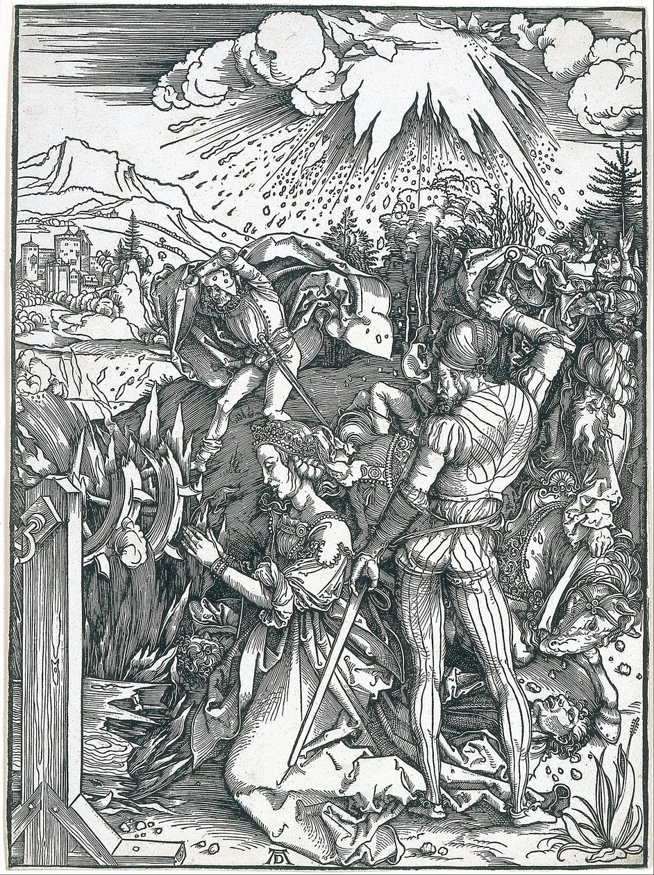 Martelaarschap van Sint-Catharina door Albrecht Dürer