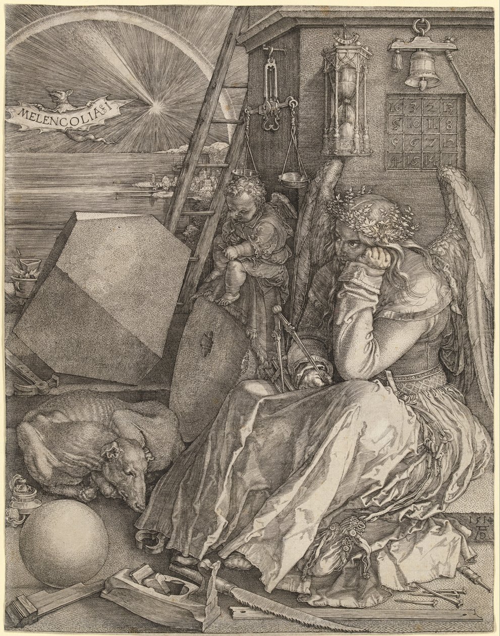 Melencolia I door Albrecht Dürer