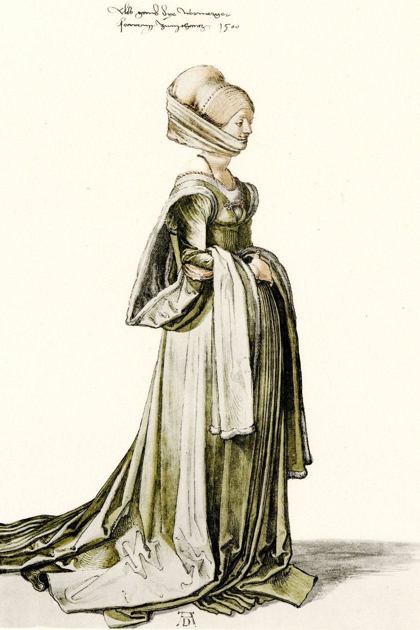 Neurenbergse danser door Albrecht Dürer