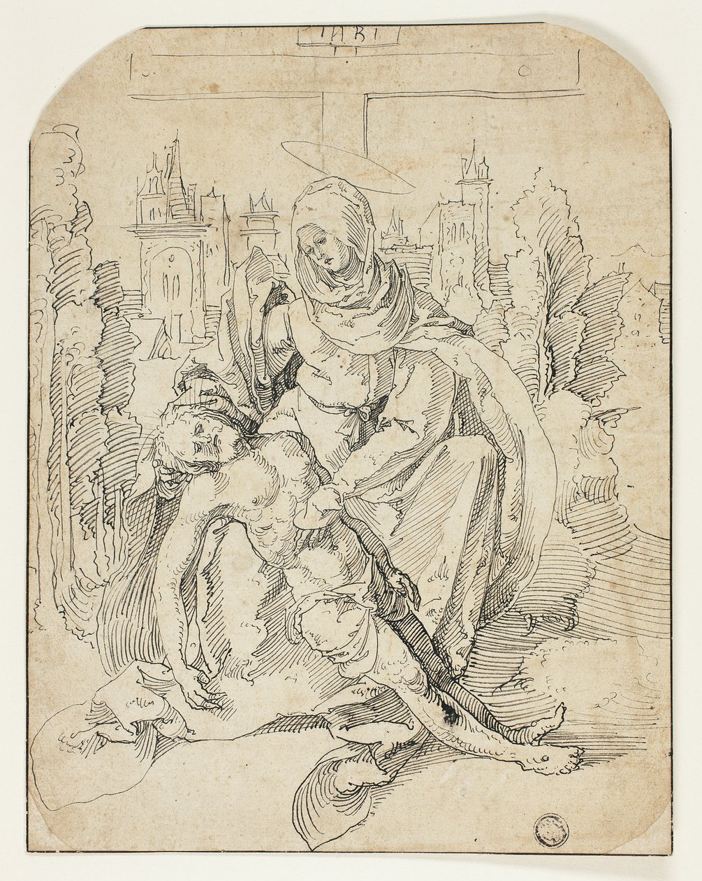Pieta door Albrecht Dürer