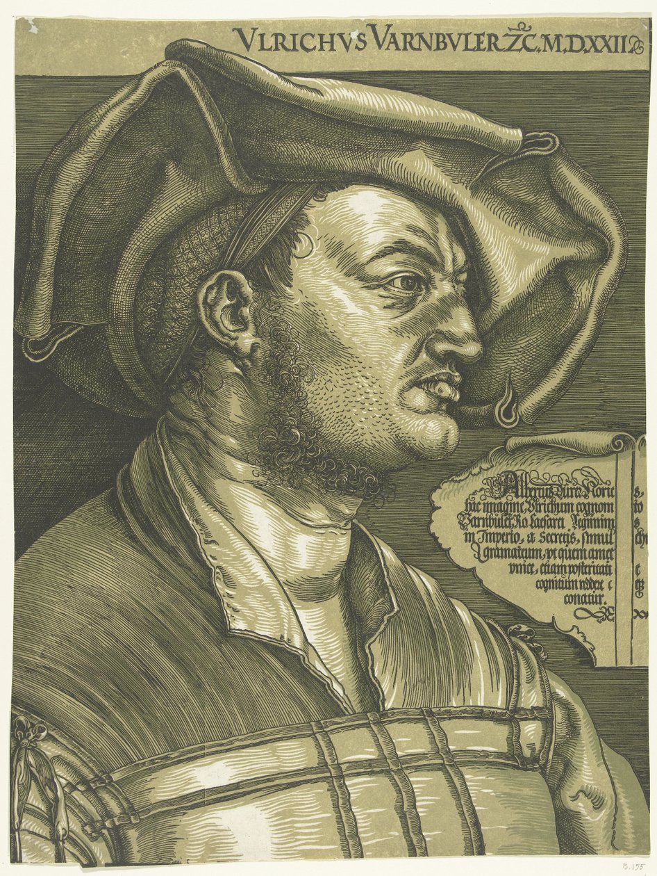 Portret van Ulrich Varnbüler door Albrecht Dürer