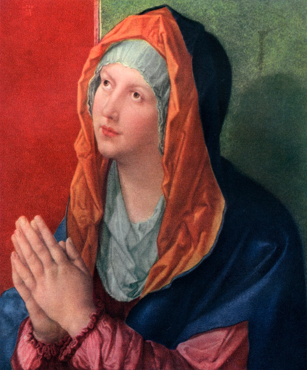 Biddende Maria, 1518, 1936 door Albrecht Dürer