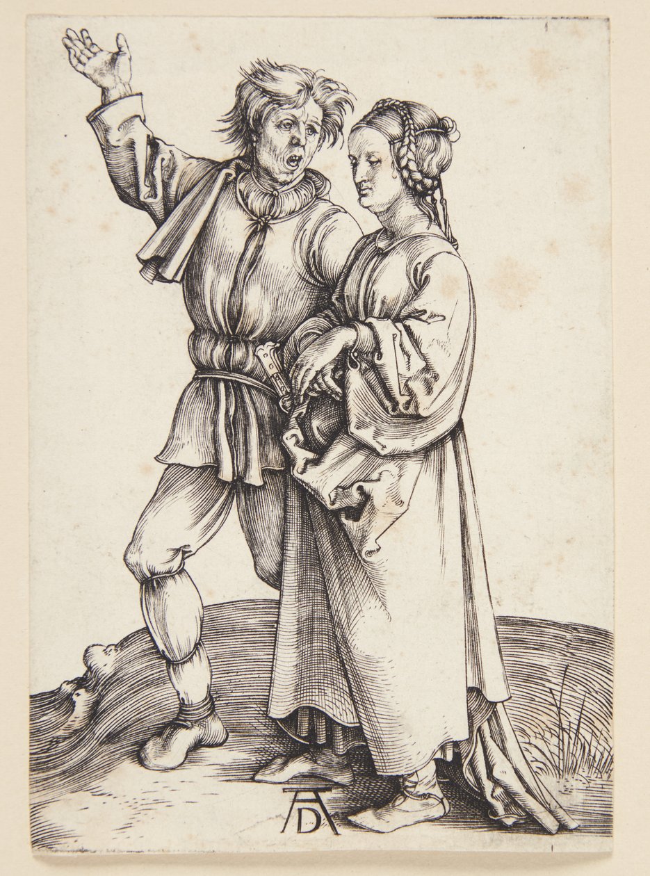 Rustiek paar door Albrecht Dürer