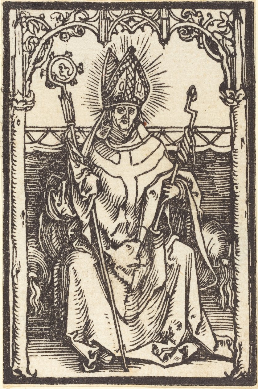 Sint Erasmus door Albrecht Dürer