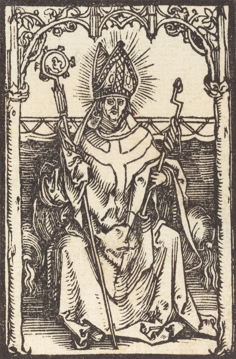 Sint Erasmus door Albrecht Dürer
