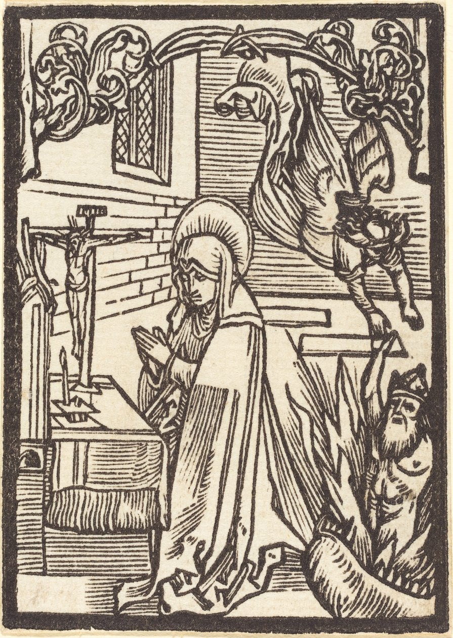 Sint Odilia door Albrecht Dürer