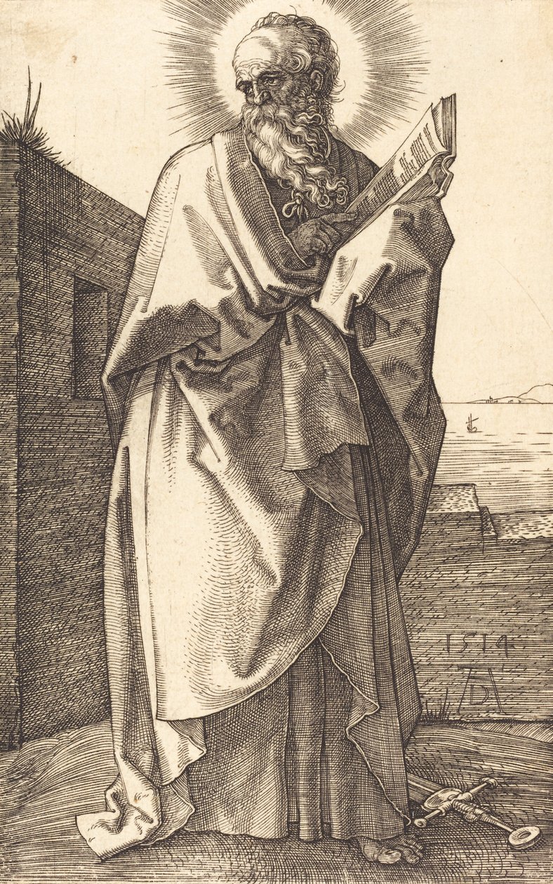 Sint Paulus, 1514 door Albrecht Dürer