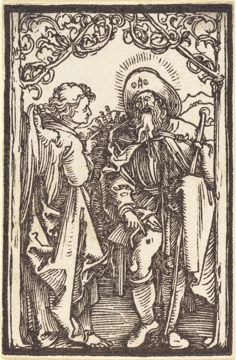 Sint Rochus door Albrecht Dürer