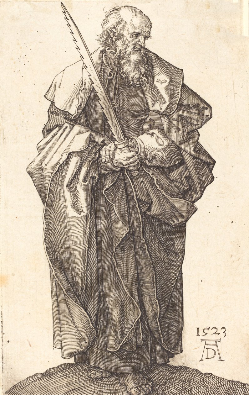 Heilige Simon, 1523 door Albrecht Dürer