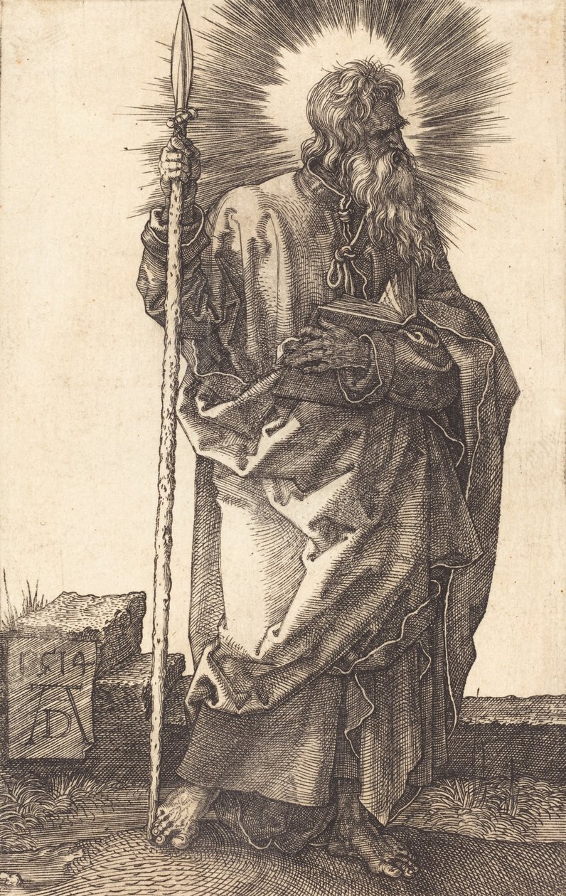 Sint Thomas, 1514 door Albrecht Dürer