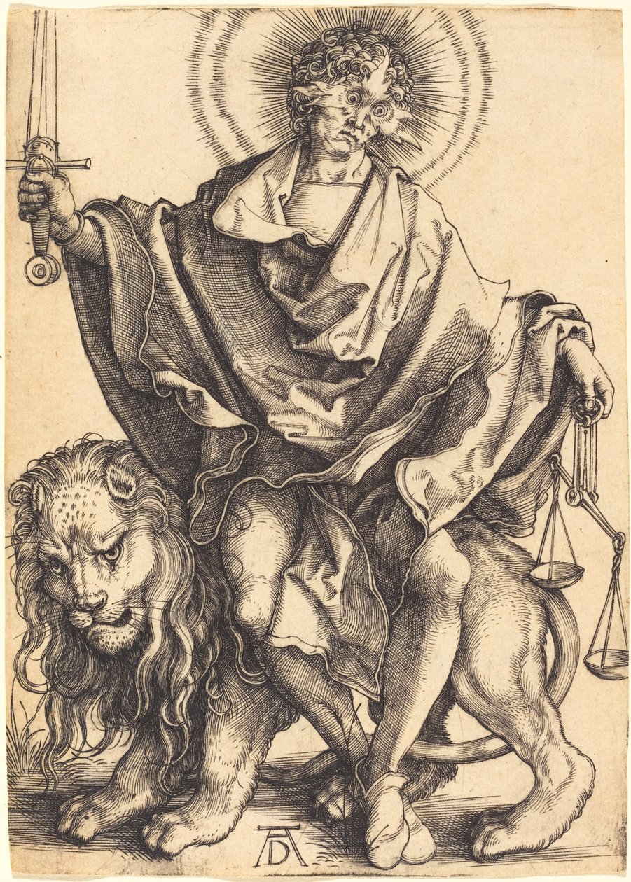 Sol Iustitiae ("Zon van Gerechtigheid") door Albrecht Dürer