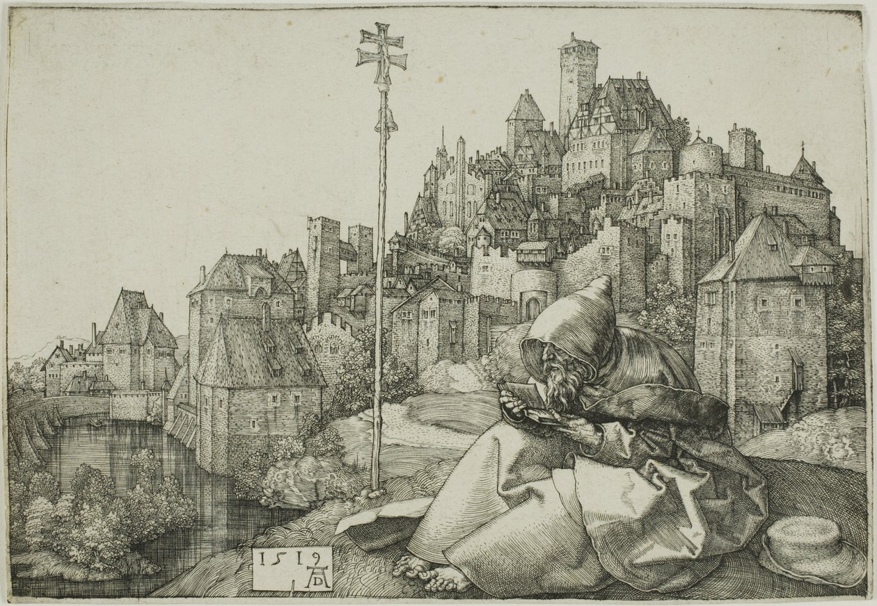Sint Antonius door Albrecht Dürer