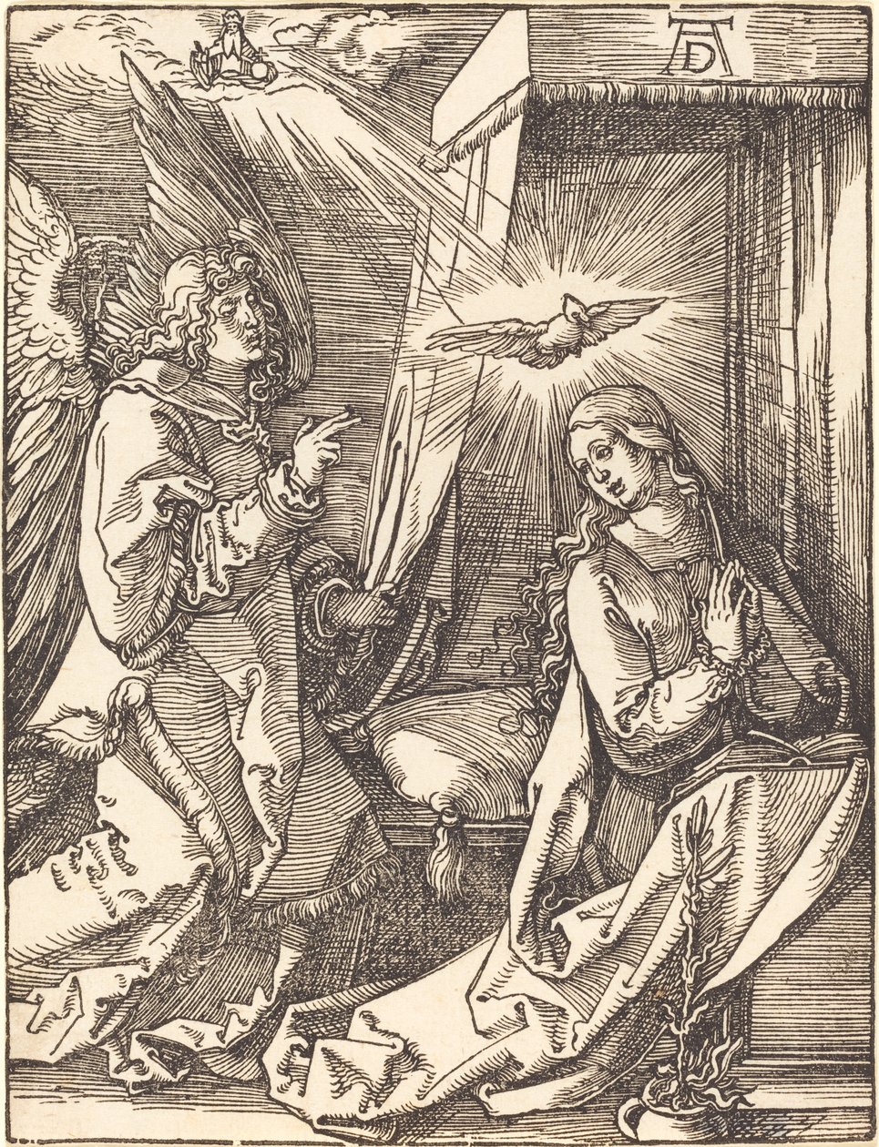 De Aankondiging door Albrecht Dürer