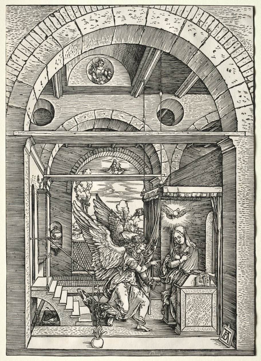 De Aankondiging door Albrecht Dürer
