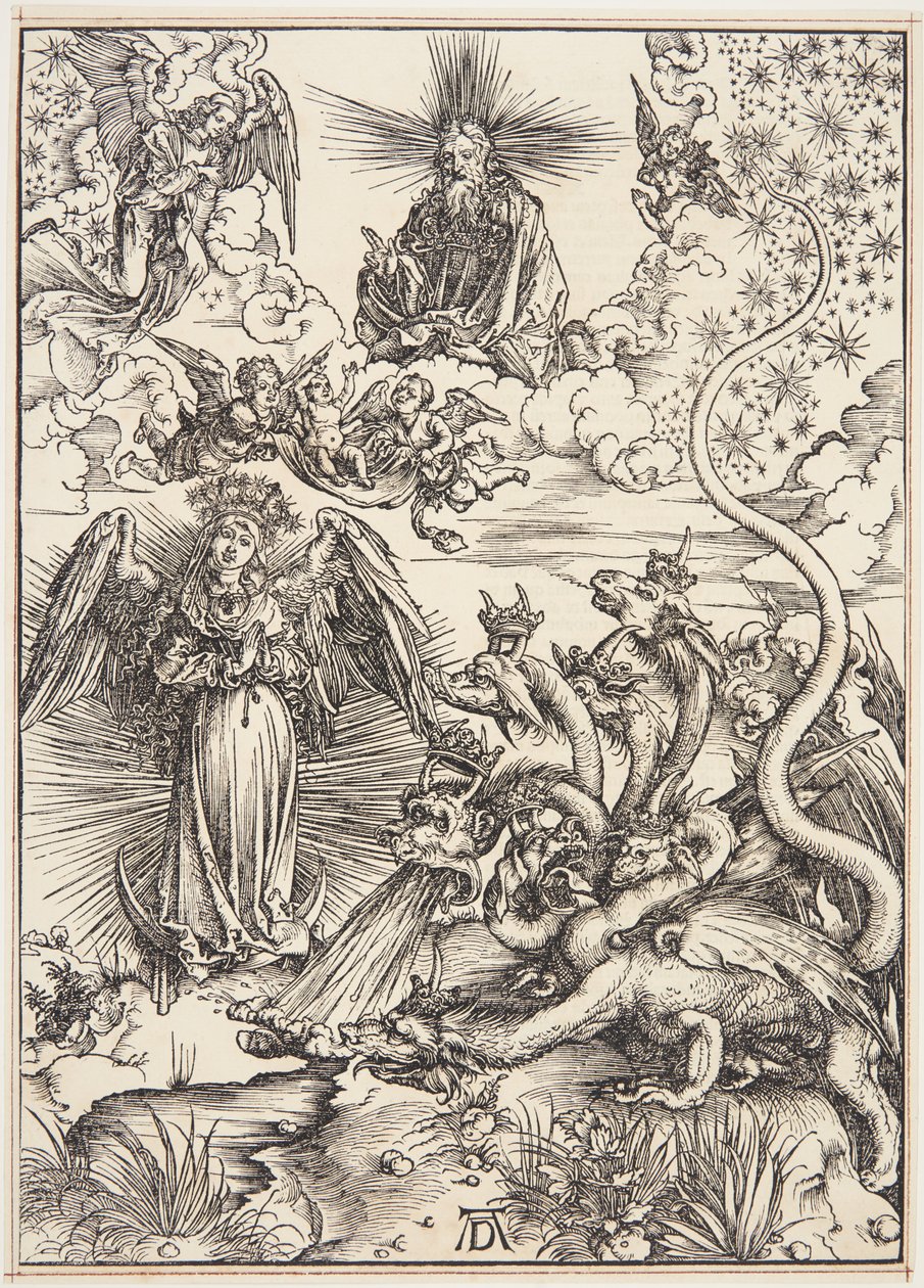 De Apocalyptische Vrouw door Albrecht Dürer