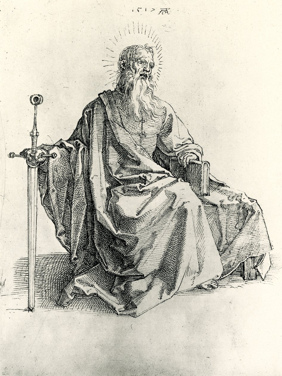 De Apostel Paulus door Albrecht Dürer