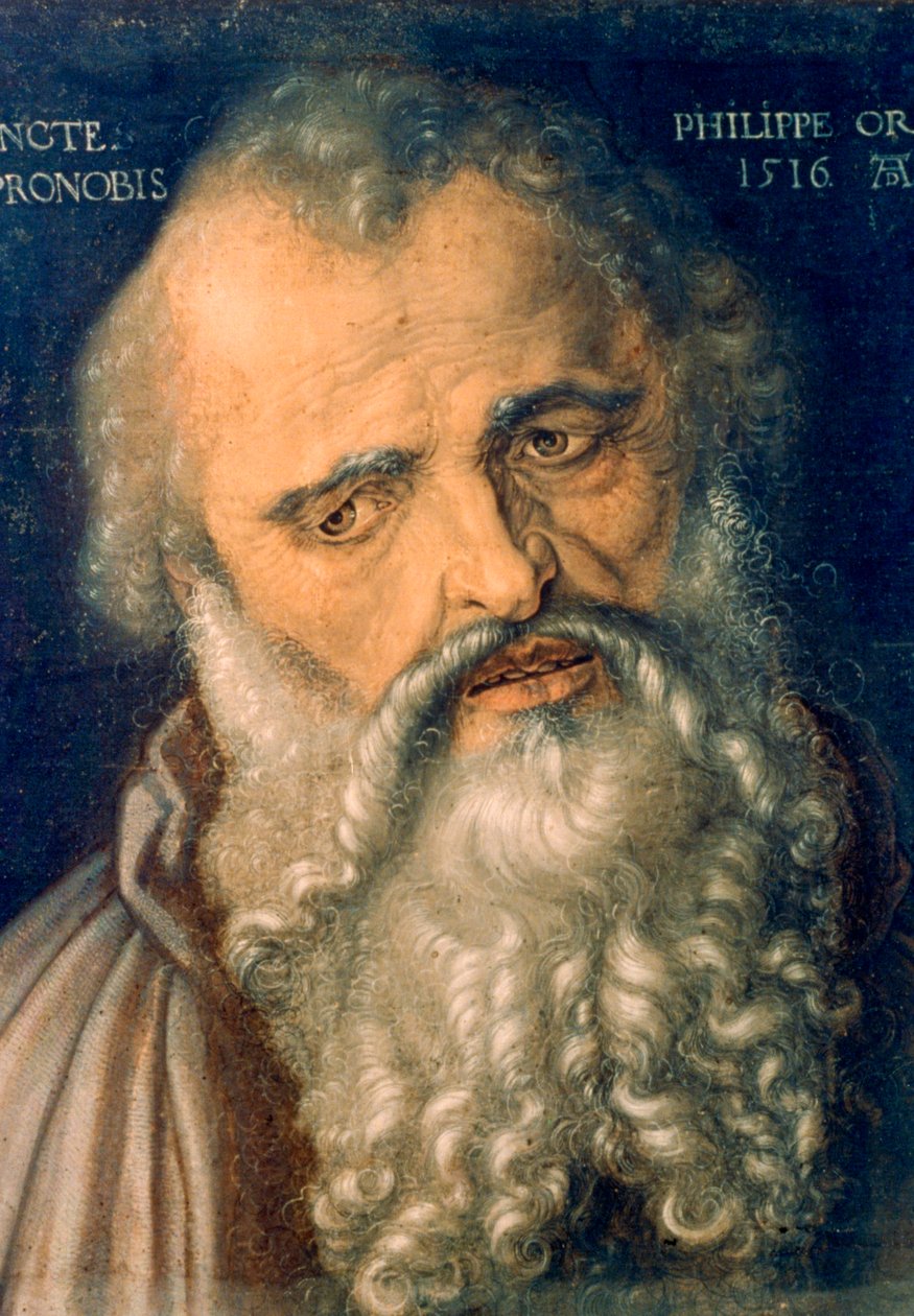 De apostel Filippus, 1516 door Albrecht Dürer