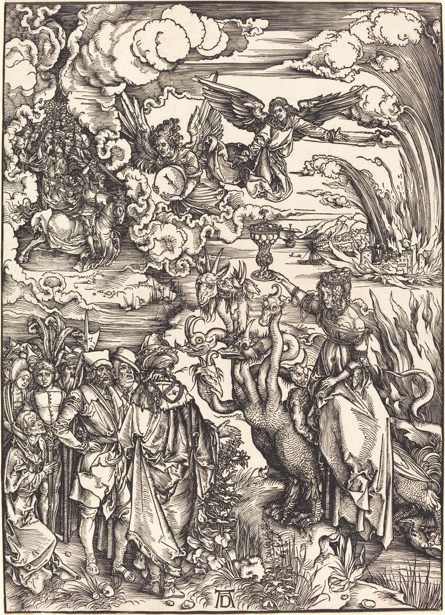 De Babylonische Hoer door Albrecht Dürer