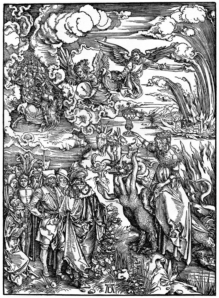 De Babylonische Hoer, 1498, 1936 door Albrecht Dürer