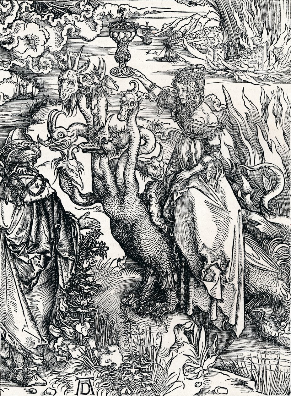 De Babylonische Hoer door Albrecht Dürer