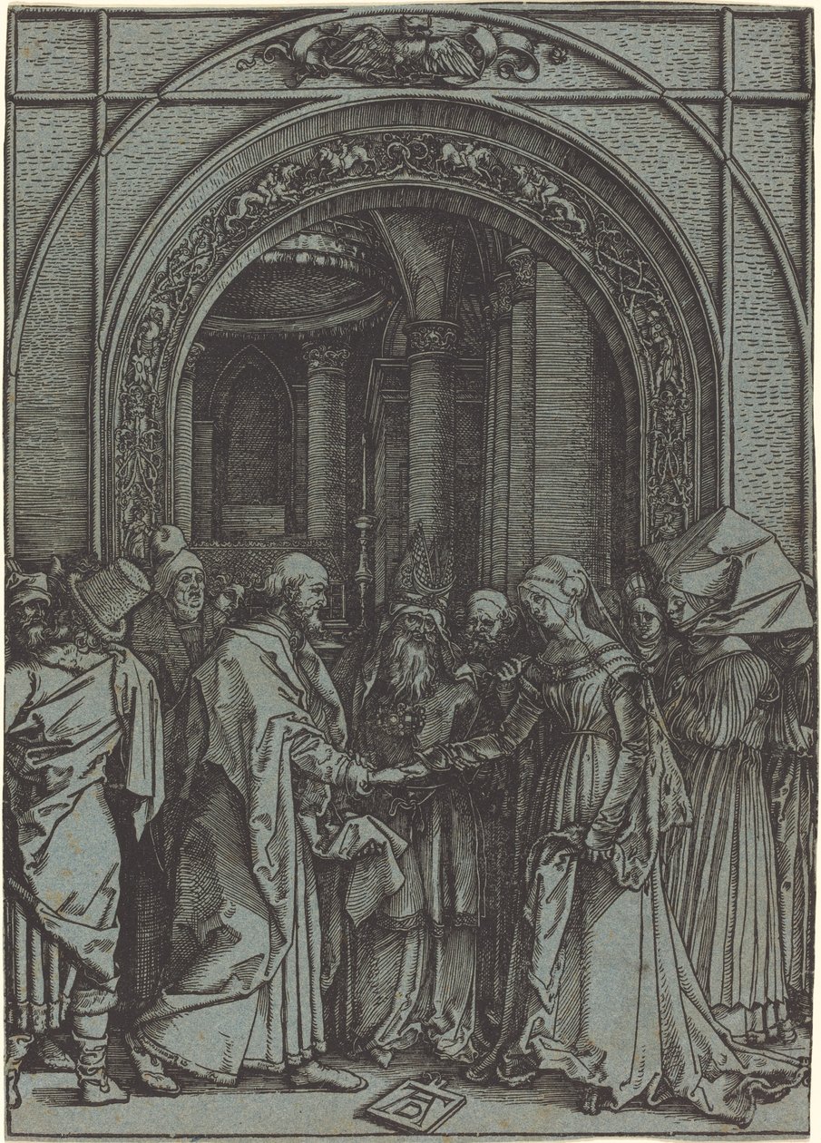 De Verloving van de Maagd door Albrecht Dürer