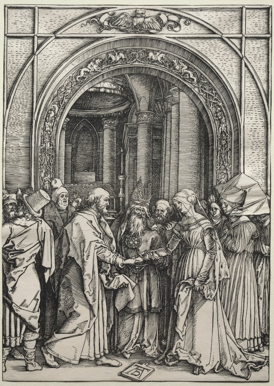 De Verloving van de Maagd door Albrecht Dürer