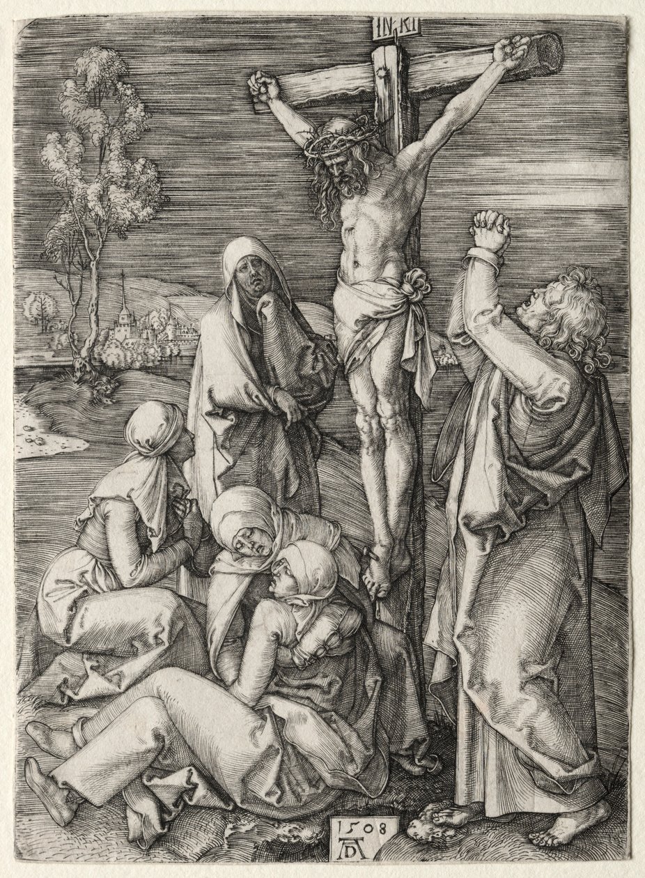 De Kruisiging, 1508 door Albrecht Dürer