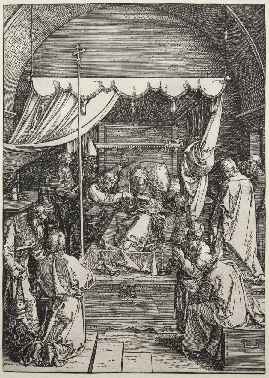 De Dood van de Maagd door Albrecht Dürer
