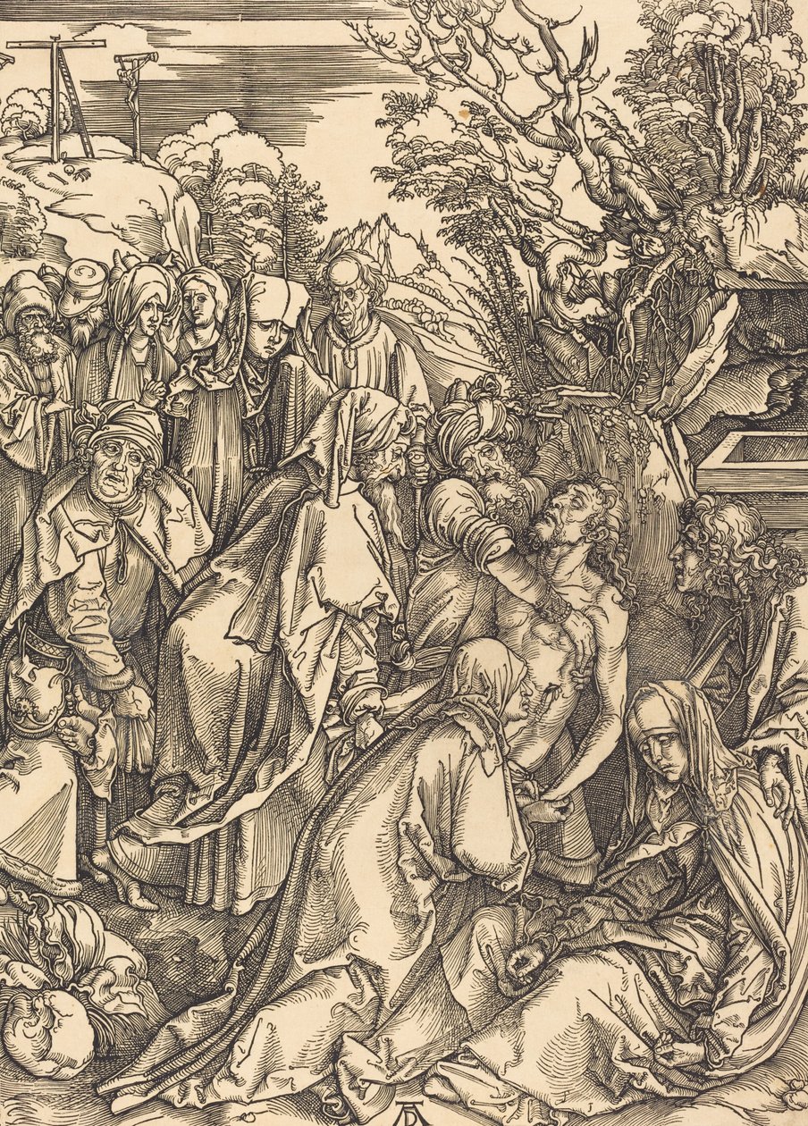 De kruisafneming, ca. 1497 door Albrecht Dürer