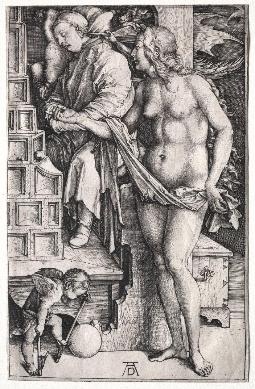 De droom van de dokter door Albrecht Dürer