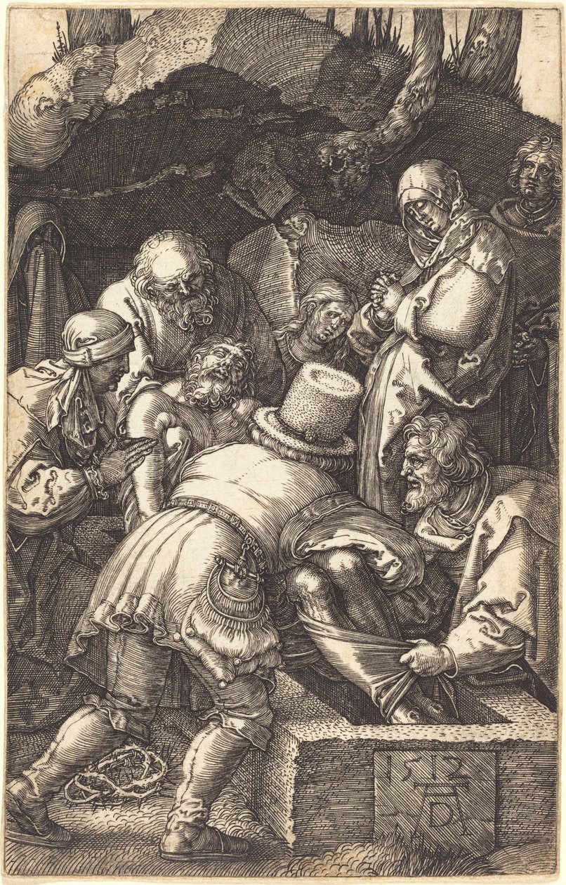 De graflegging door Albrecht Dürer