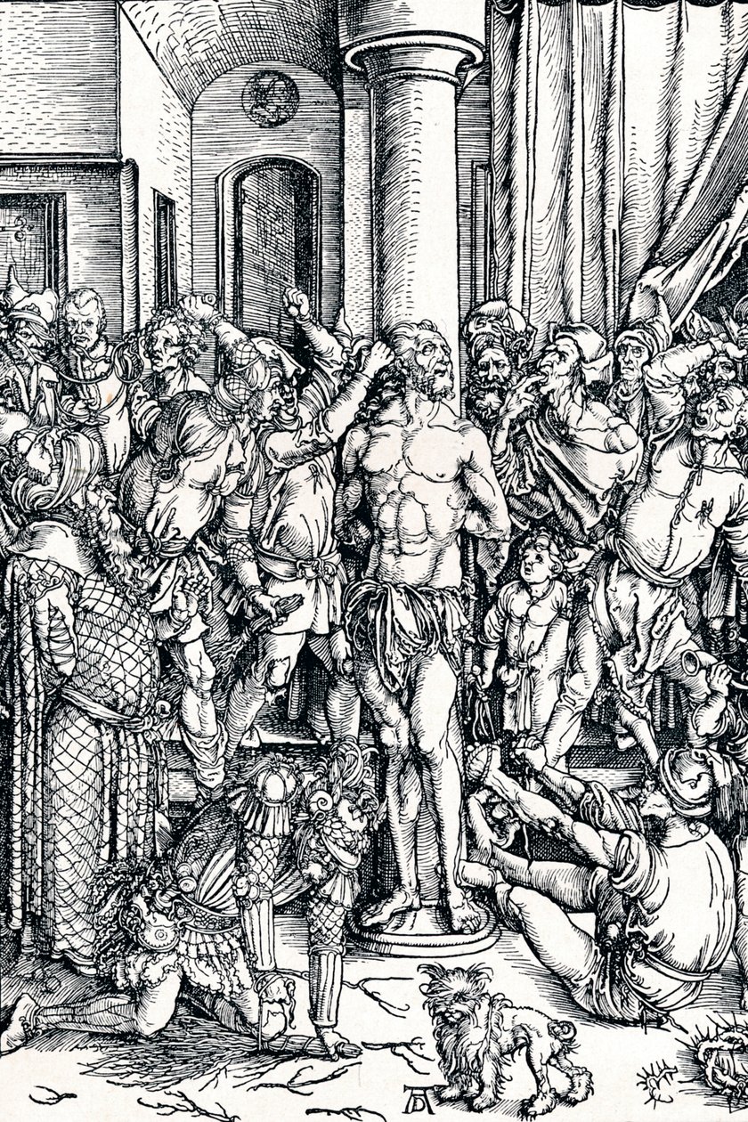 De Geseling van Christus, 1498 1906 door Albrecht Dürer