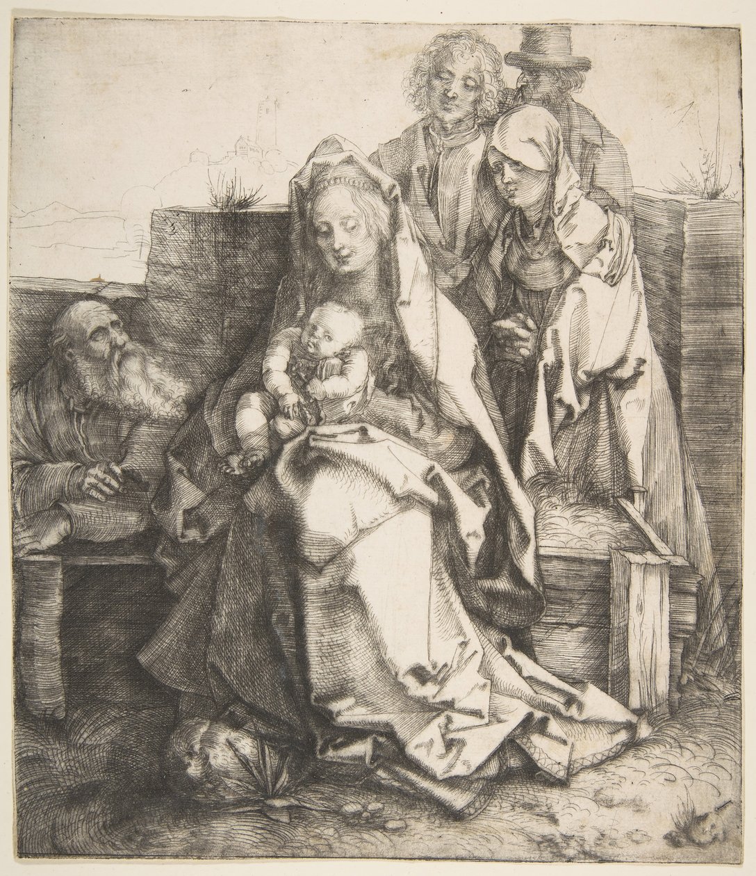 De Heilige Familie, 1512-13 door Albrecht Dürer