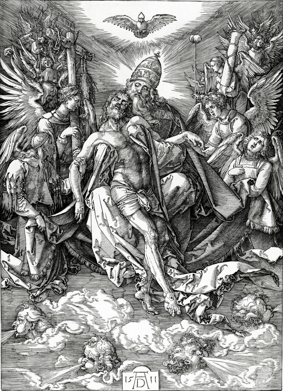 De Heilige Drie-eenheid, 1511 door Albrecht Dürer