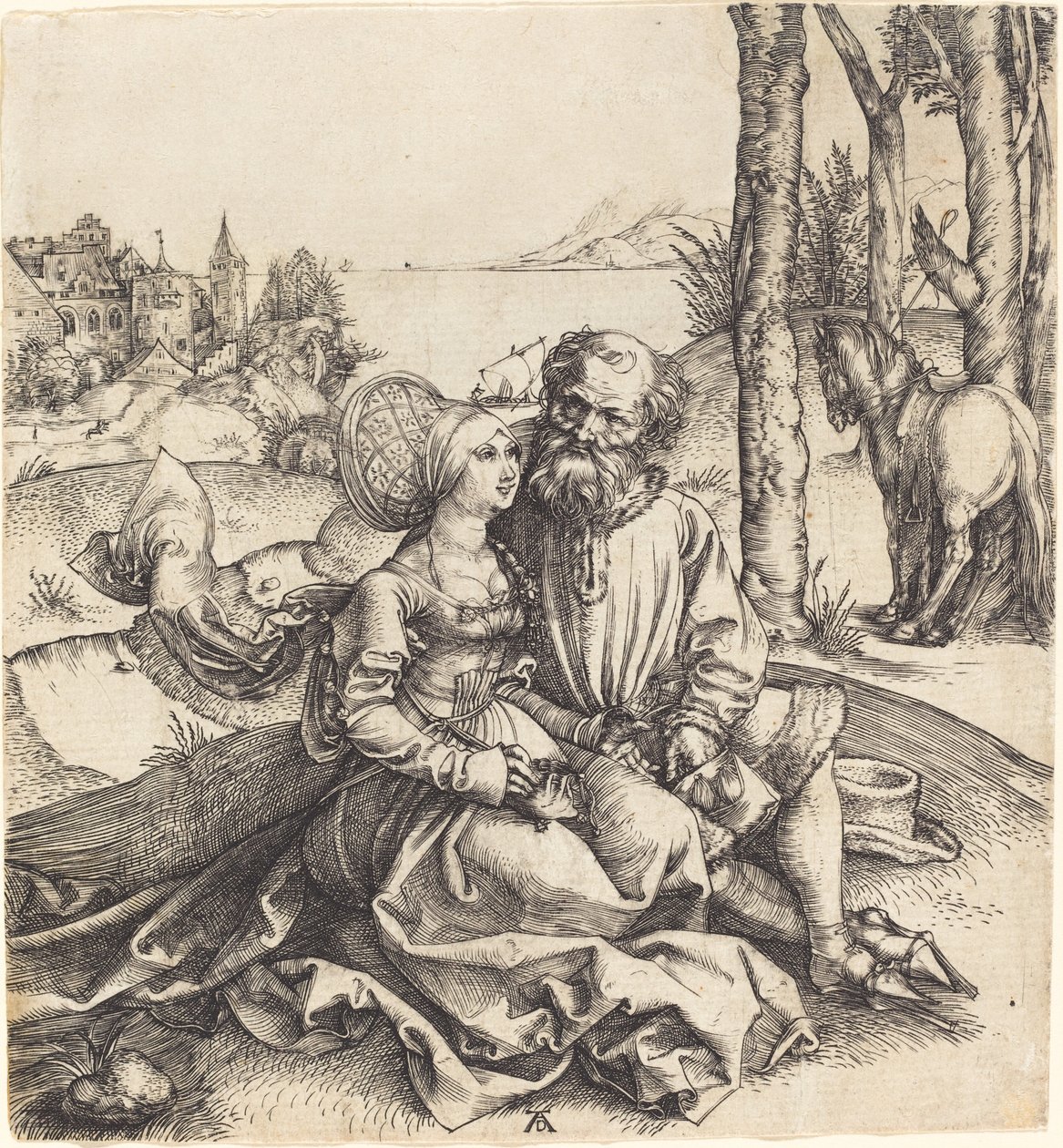Het Slecht Passende Koppel door Albrecht Dürer