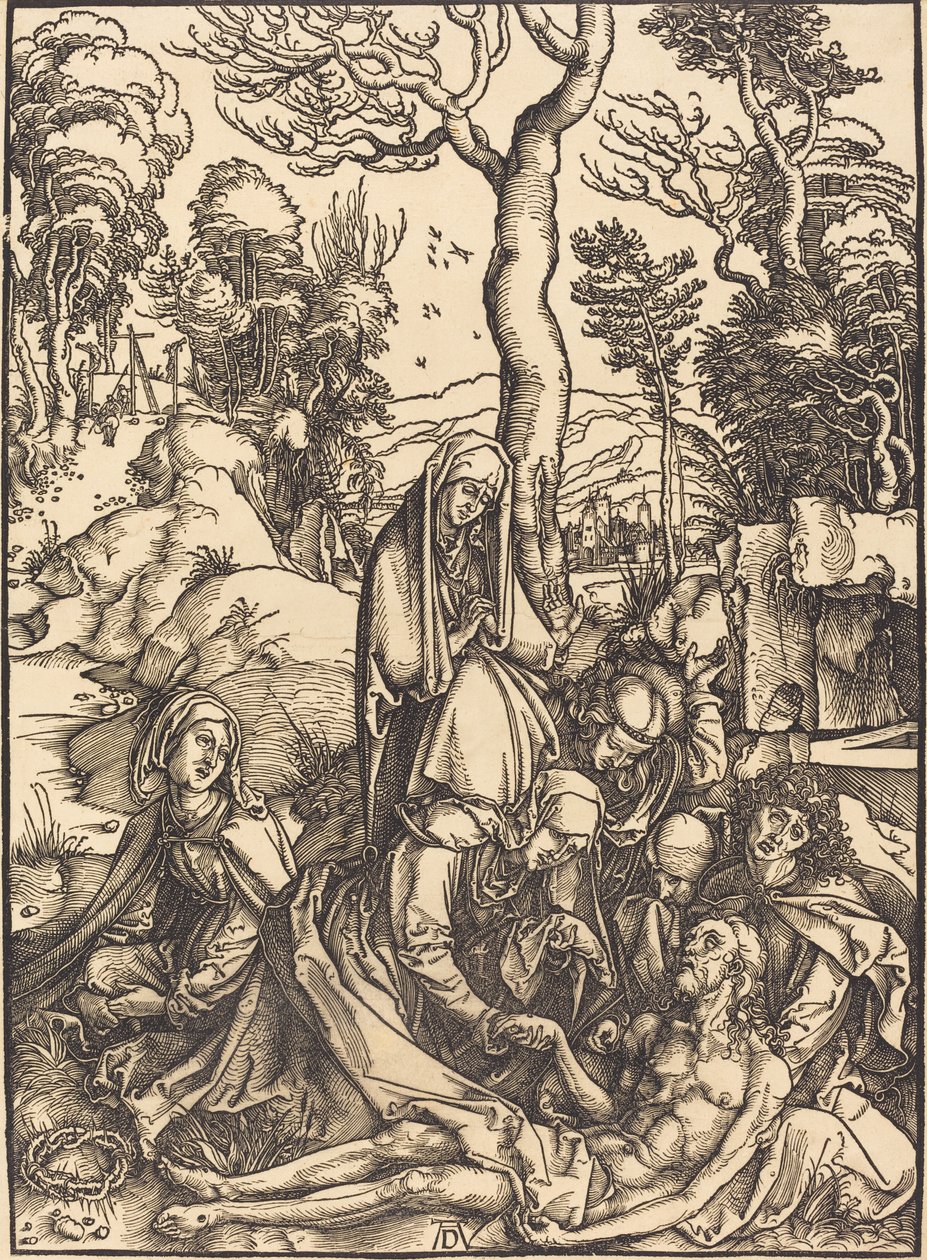 De Klaagzang door Albrecht Dürer