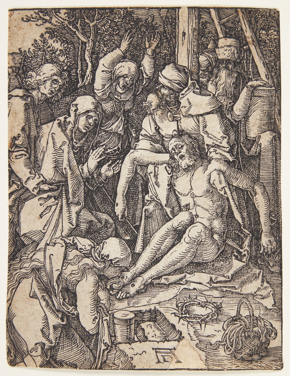De klaagzang door Albrecht Dürer