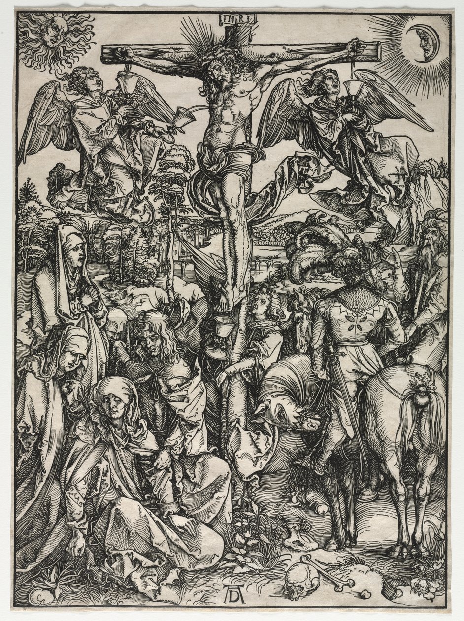 De Grote Passie: De Kruisiging door Albrecht Dürer