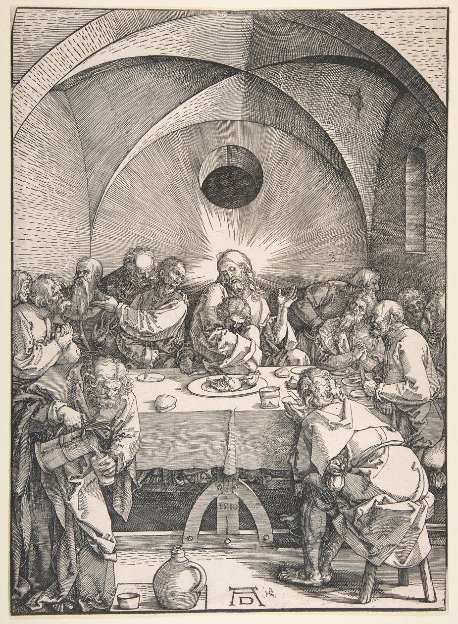 Het Laatste Avondmaal door Albrecht Dürer