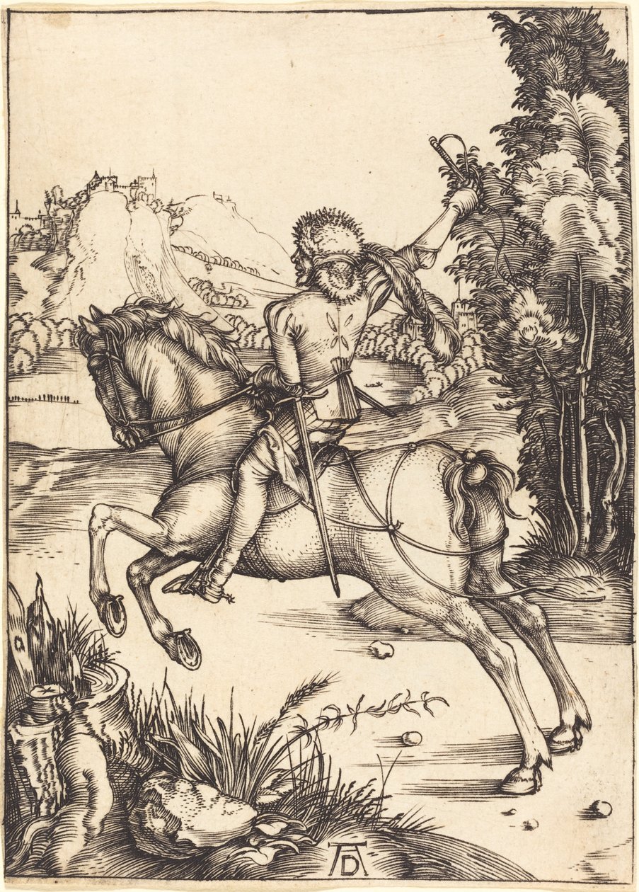 De Kleine Koerier door Albrecht Dürer