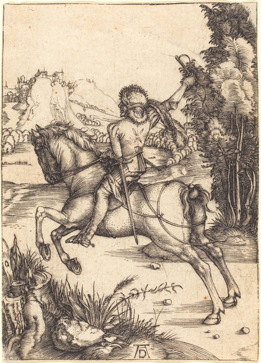 De Kleine Koerier door Albrecht Dürer