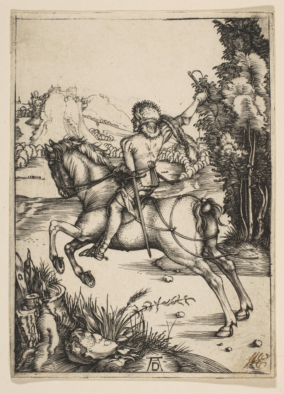 De Kleine Koerier door Albrecht Dürer