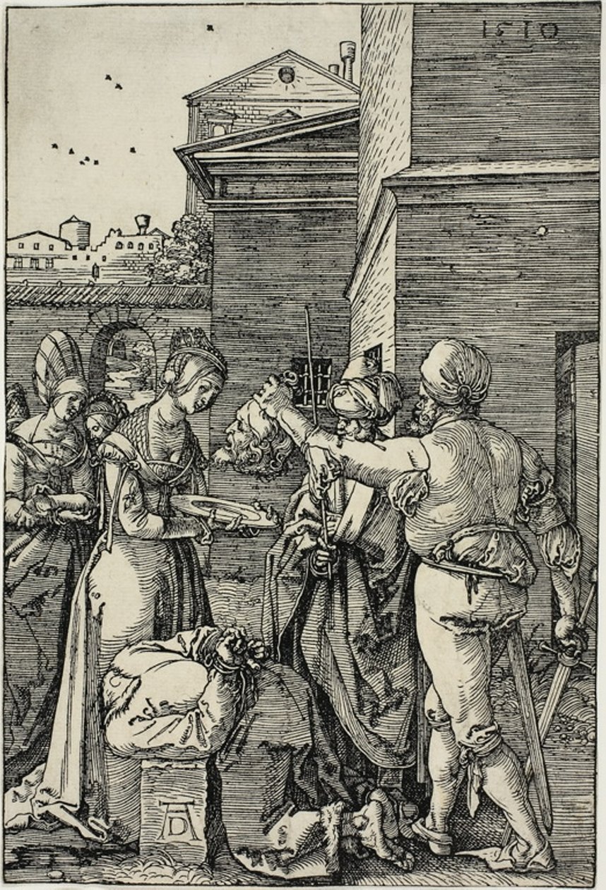 Het Martelaarschap van Johannes de Doper door Albrecht Dürer