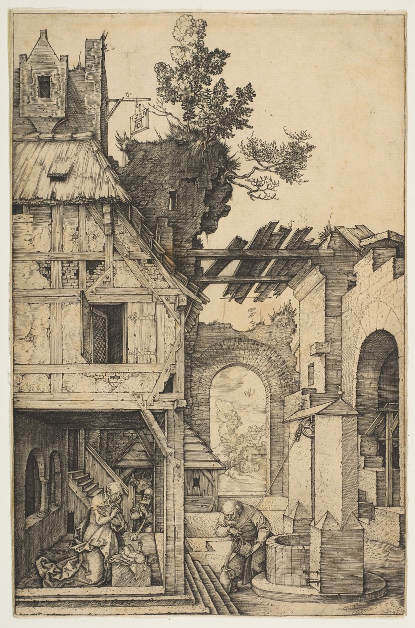 De Geboorte, 1504 door Albrecht Dürer