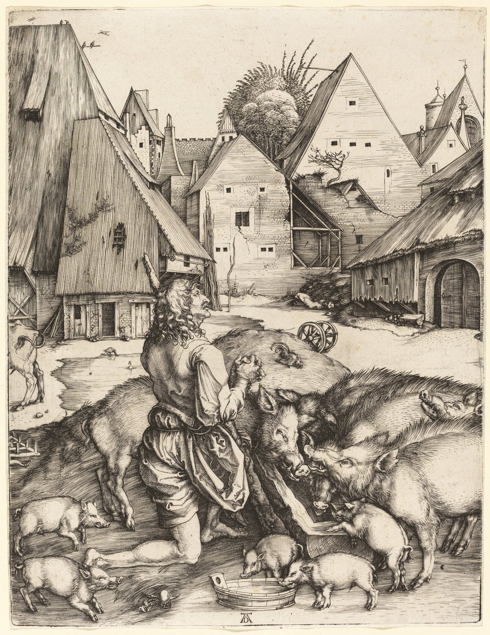 De Verloren Zoon door Albrecht Dürer