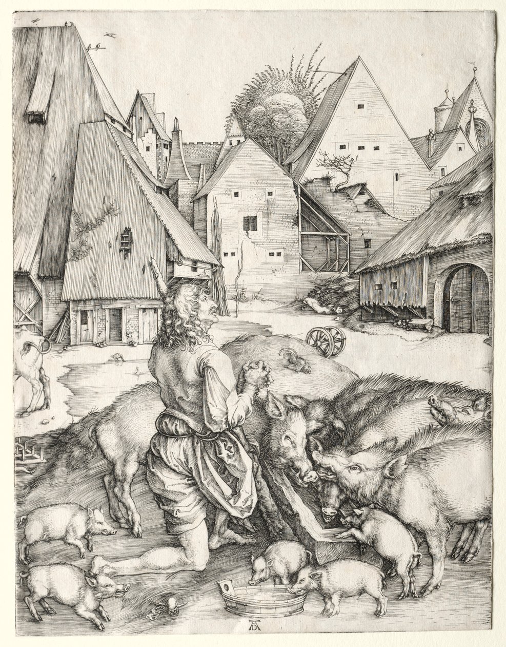De verloren zoon door Albrecht Dürer
