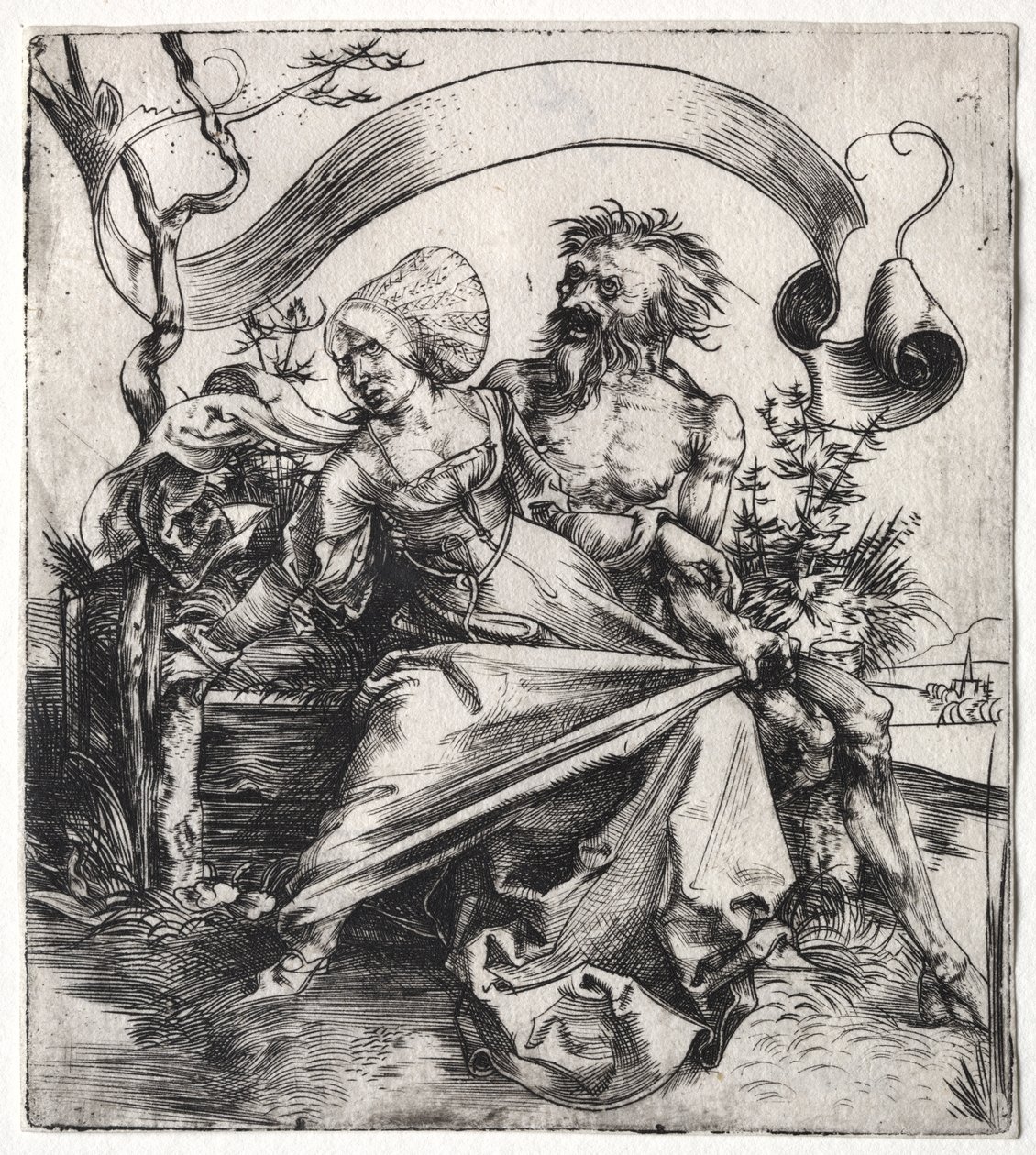 De Ontvoerder door Albrecht Dürer
