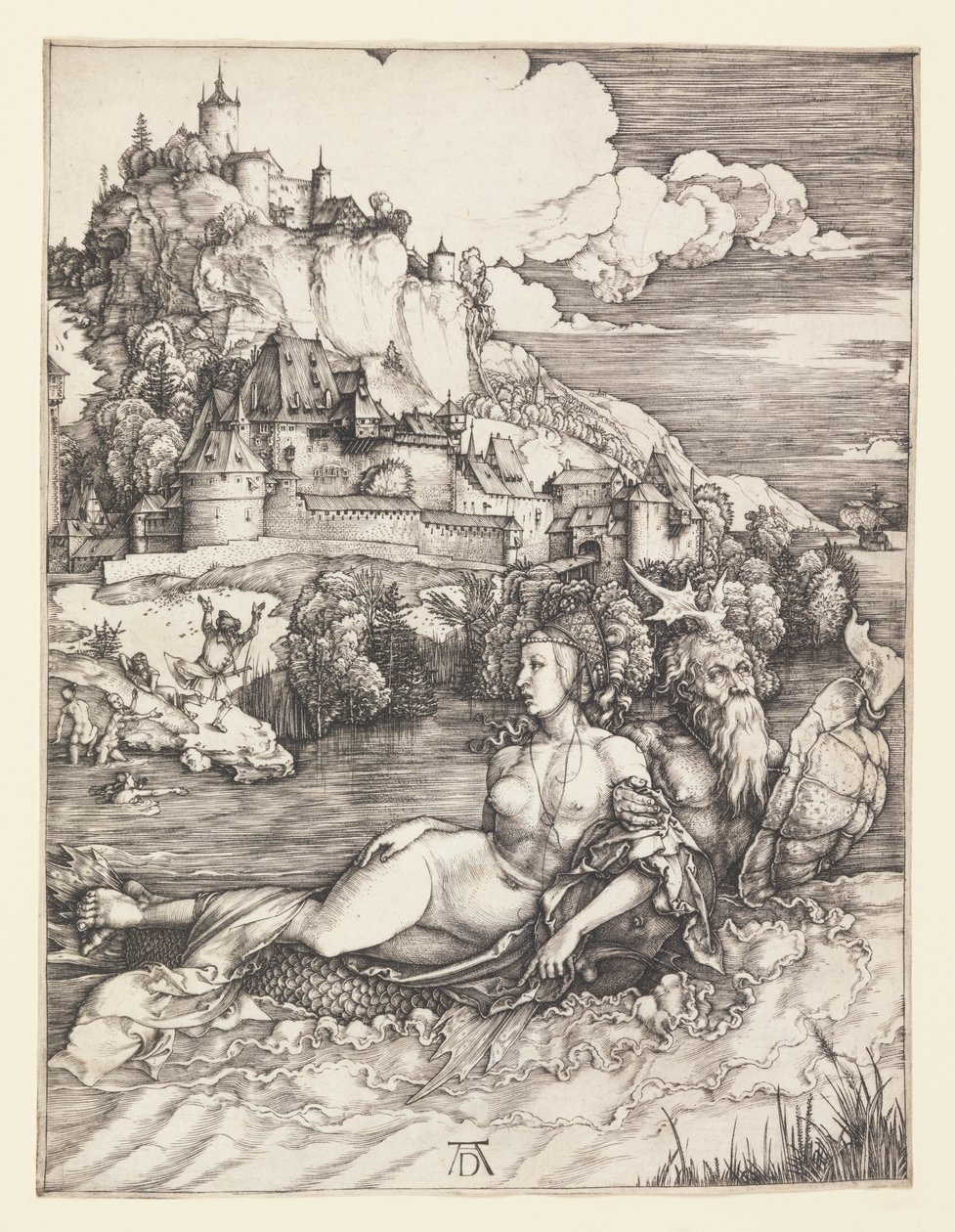 Het Zeemonster door Albrecht Dürer